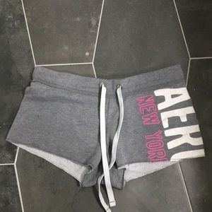 Aeropostale Beach Cutoff Athletic Sweat Shorts